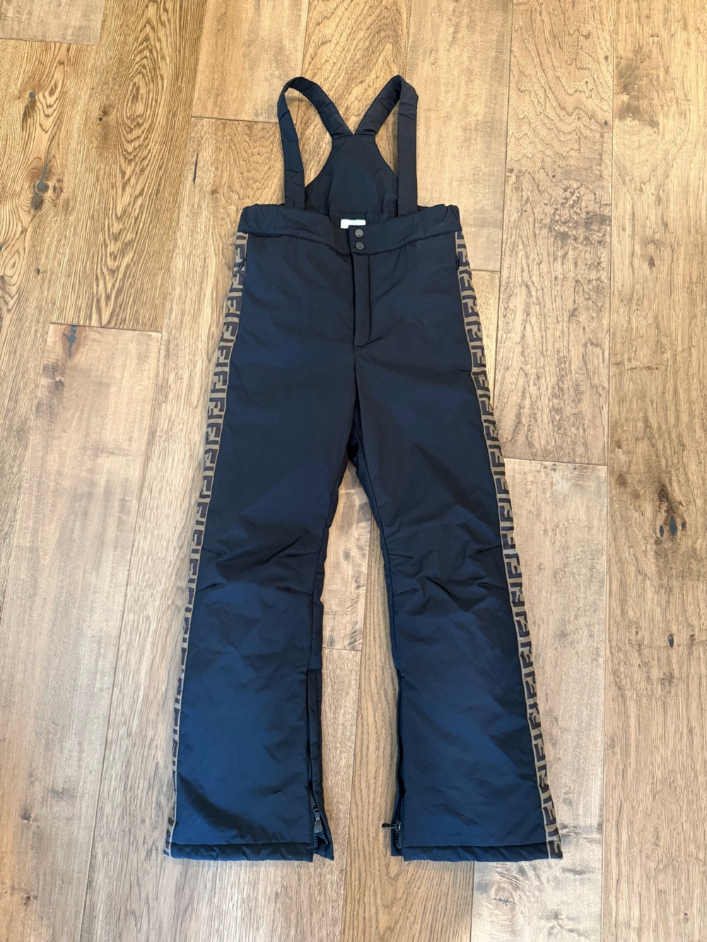 Kids Fendi Black Ski coverall size 12A